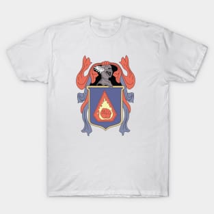 Flaming Fist Full Sigil T-Shirt